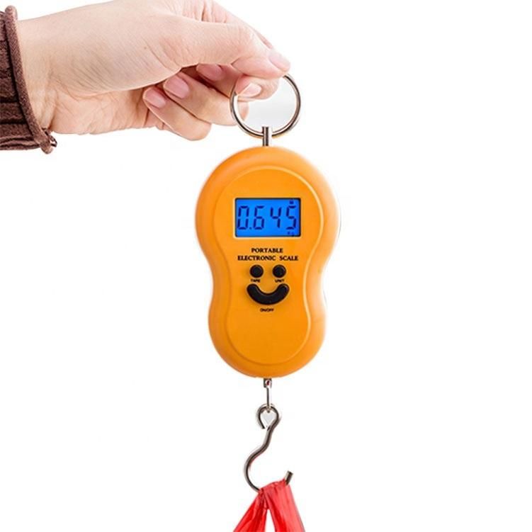 Mini China Electronic Portable Luggage Hanging Scale with Ruler