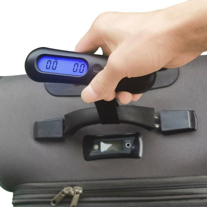 Portable 50kg/10g Digital Luggage LCD Electronic Hanging Pocket Scale