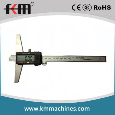 0-200mm/0-8&prime;&prime; Stainless Steel Digital Depth Vernier Caliper