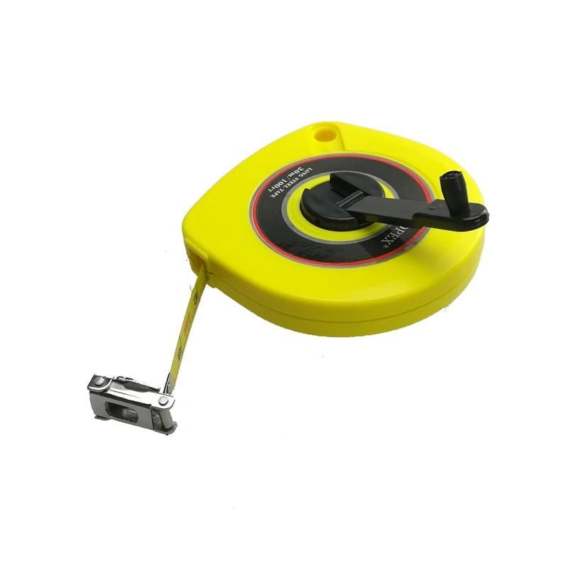 100 Feet 30 M Round Case Steel Long Tape Measure