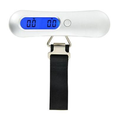 Portable 50kg/10g Digital Luggage LCD Electronic Hanging Pocket Scale
