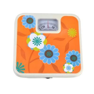 130kg Mechanical Dial Waterproof Body Weight Bathroom Scale