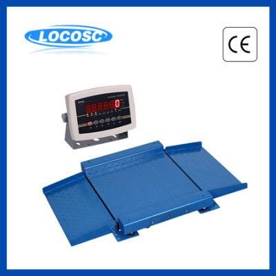 Stainless Steel LED LCD Electronic Floor Scale