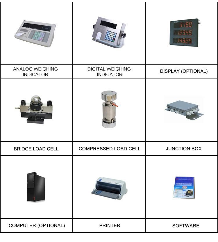 Long Service Life Truck Scale with Software for Weighing Data