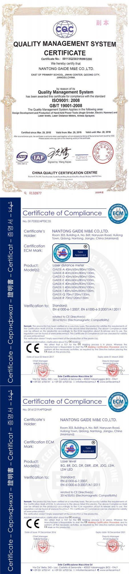 Laser Meter Distance Digital Range Measure