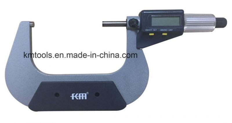 75-100mm/3-4′ ′ Digital Outside Micrometer Carbide Measuring Face Measuring Tool