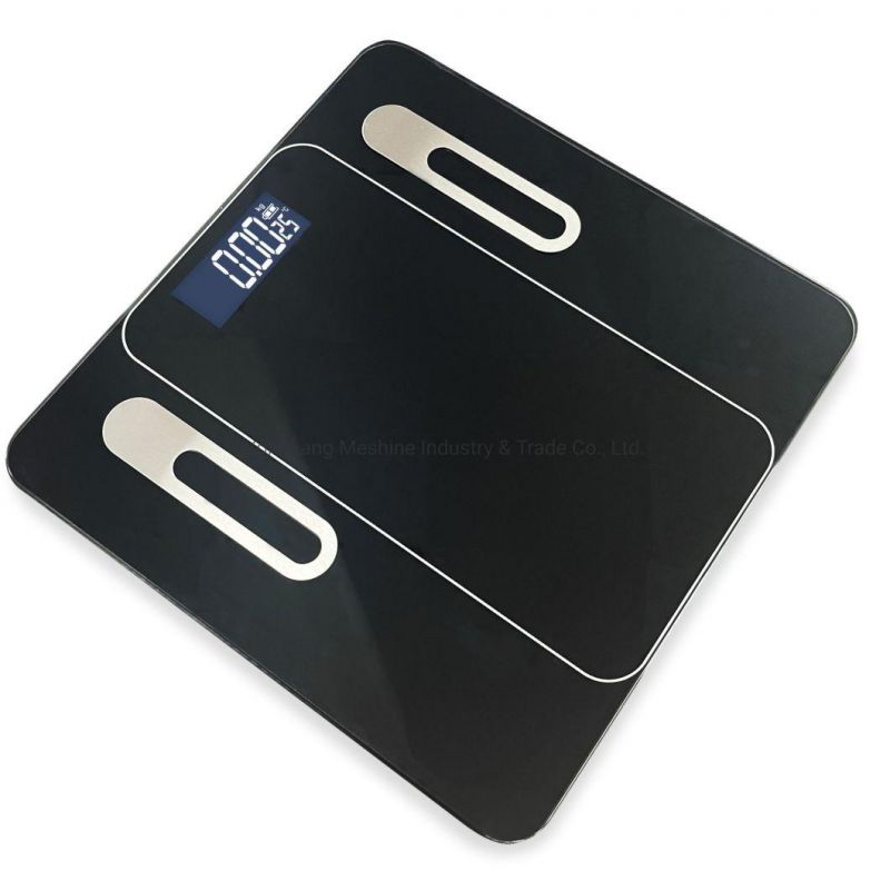 Tempered Glass Electronic Personal Weighing Scales with Fashion Imprinting