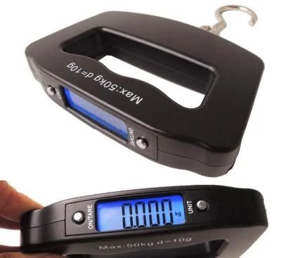 Portable Digital Travel Personal Hanging Scale 50kg