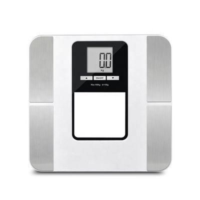 Large LCD Display Electronic Body Fat Analyzer Scale Digital Bathroom Body Weighing Scale