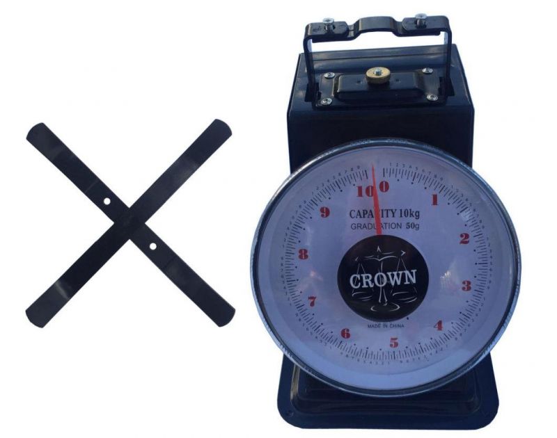 Mechanical Dial Spring Balance Scale with Stainless Steel Pan