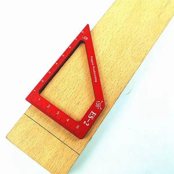 Woodworking Ruler 90 45 Degree Angle Ruler Measuring Instrument Woodworking