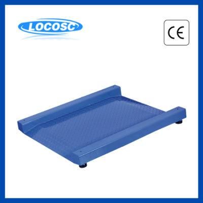 Low Profile Stainless Steel Washdown Drum Scale for Pallet Weighing