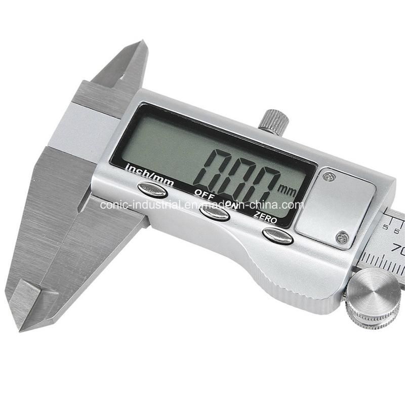 DIN862 150mmx0.01mm Stainless Steel Metal Case Digital Vernier Calipers