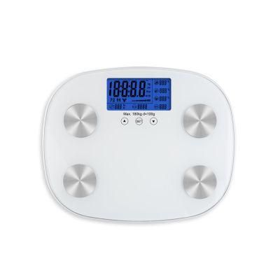 Large LCD Backlight Display 200kg Athlete Mode Body Fat Scale