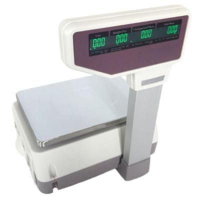 Electronic Barcode Label Printing Scales Price Comuputing Scale