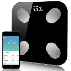 Lokkang New Solar Charging Digital Electronic Bathroom Weighing Body Fat Scale 2020