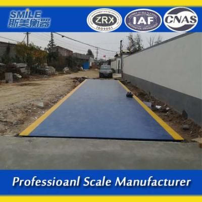 3*18m Scs-150ton Truck Scales for Dependable Vehicle Automatic Weigh