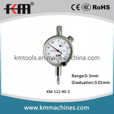 0-3mm Small Dial Indicator with 0.01mm Graduation