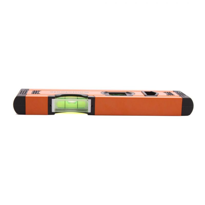 Two Vials Horizontal Vertical Spirit Levels with ABS+TPR Handle
