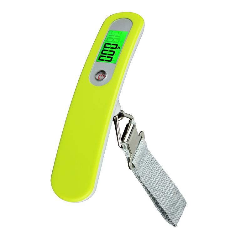 Portable Travel Use Luggage Fishing Hanging Scale 50kg with LCD Backlit