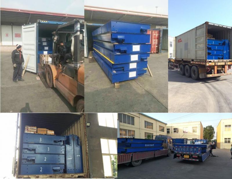 Driver Assisted Unattended Truck Weight Scale 120t 3*18m