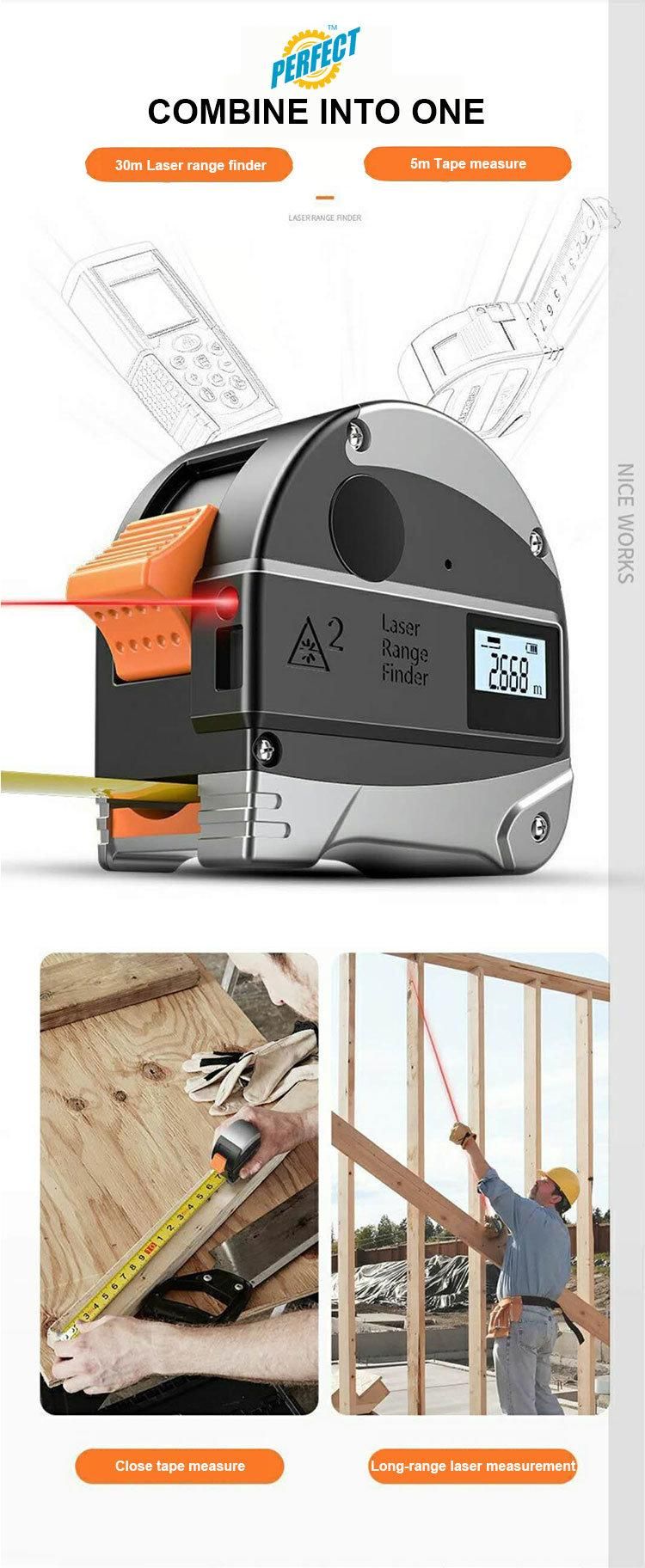40m Laser Measuring Tape for Home Use
