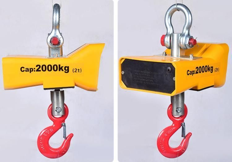 IP54 Electrical Weighing Hook Digital Crane Electric Hanging Scale 5000kg