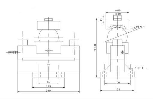 Keli OIML QS Weighbridge Load Cell for Truck Scale