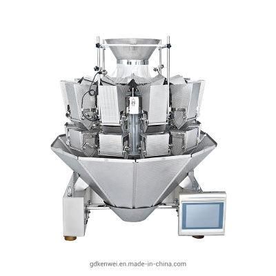 Quantitative Multihead Weigher for Weighing Frozen Food with High Efficiency