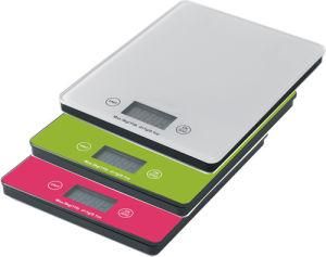 Kitchen Scale with Silk Screen Glass (EK-1001)