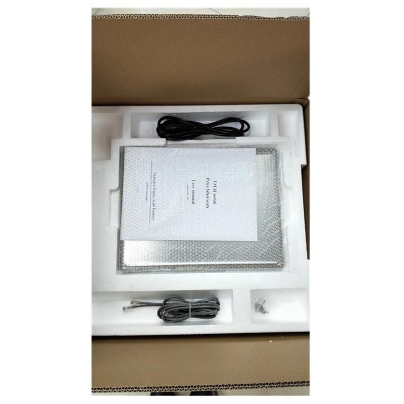 15kg/30kg Electronic Balance Scale Barcode Label Printing Scale Digital Weighing Scale for Supermarket