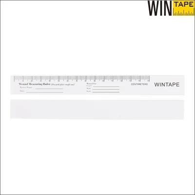 Disposable 15 Centimeter Medical Paper Wound Measuring Ruler