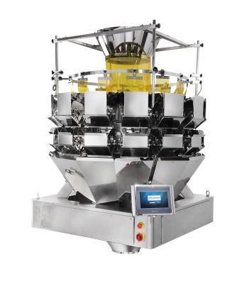 High Volume Salad Multihead Weigher with 5L Hopper Packaging Machine