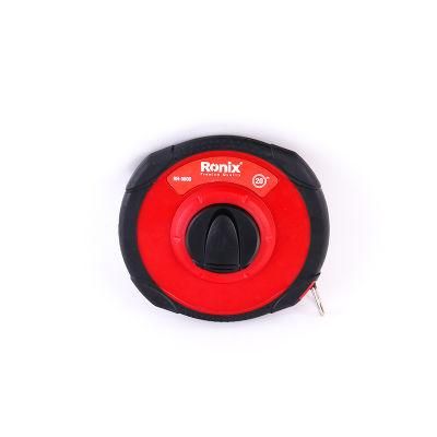 Ronix Measuring Tape Model Rh-9806 20m Nylon Coated Blade Fiber Measuring Tape
