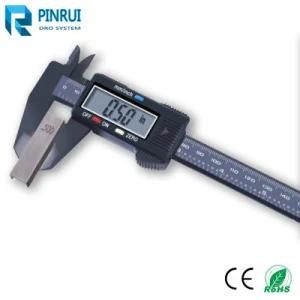 6 Inch Plastic LCD Digital Electronic Carbon Fiber Caliper for Precision Measuring