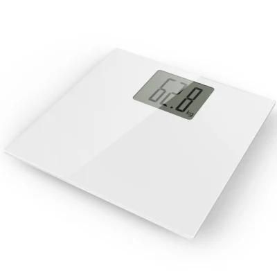 Bathroom Scale with Big LCD Display Screen and Blue Backlight