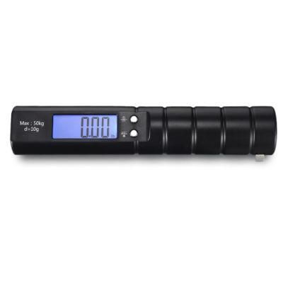 110lb Flashlight portable Digital Travel Weight Scale with Soft Tape