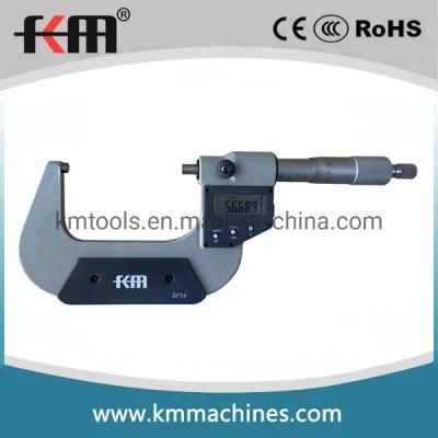 50-75mm IP54 Electronic Digital Outside Micrometer with 0.001mm Resolution