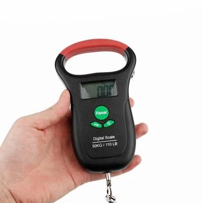 50kg Electronic Luggage Balance Digital Hanging Fishing Weighing Scale