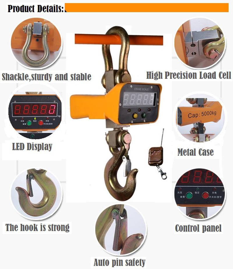 Electronic Digital Industrial Crane Scale