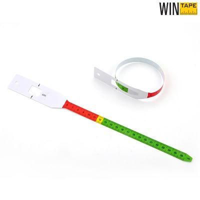 PP Material Eco-Friendly Soft Muac Measuring Tape Head Circumference Tape Measure