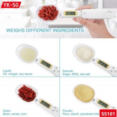 Electronic Weighing Spoon Scales, Food Scale Spoon Digital Kitchen Scale