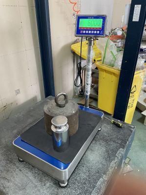 Platform Scale Stainless Steel Construction Size 38*38cm Capacity 60kg