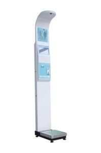 Advertising Height Weight Body Scale with Coin Operated and Printing Ticket and 7&quot; Colorful Screen