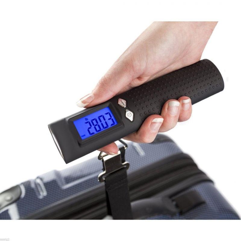 Rechargeable Portable Power Bank 2200mA Digital Scale