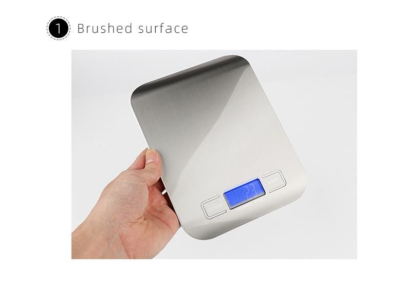 Factory High Quality Digital LCD Kitchen Food Weighing Scale