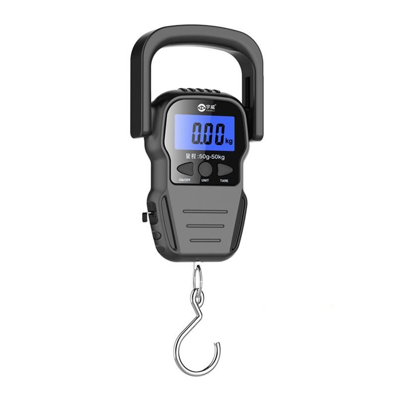 50kg Multifunctional LCD Display Electronic Hanging Weighing Luggage Scale Digital for Travel