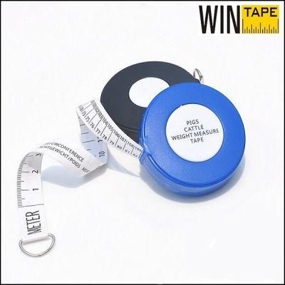 Plastic Logo Design Weight Pig Cattle Tape Measure