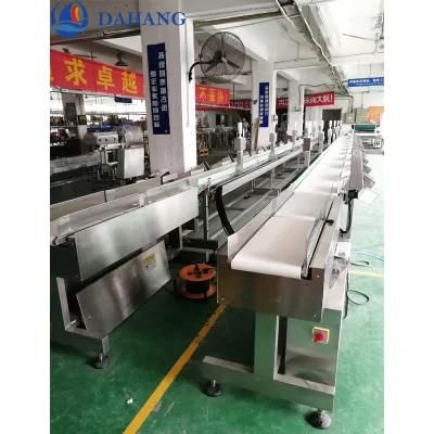 Dual Line Fish Weight Checking and Grading Machine