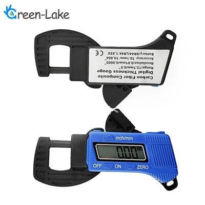 Digital Micrometer 0-12.7mm Leather Cloth Film Thickness Gauge Callipers